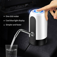 Load image into Gallery viewer, Automatic Electric Water Gallon Pump Drink Dispenser Electric Magic Tap Water Bottle Pump USB Desktop Rechargeable Water Pump