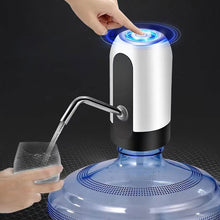 Load image into Gallery viewer, Automatic Electric Water Gallon Pump Drink Dispenser Electric Magic Tap Water Bottle Pump USB Desktop Rechargeable Water Pump