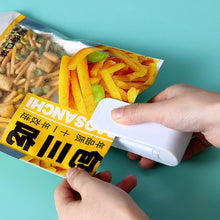 Load image into Gallery viewer, Mini Heat Bag Sealing Machine Package Sealer Bags Thermal Plastic Food Bag Closure Portable Sealer Packing Kitchen Accessories