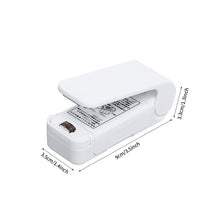 Load image into Gallery viewer, Mini Heat Bag Sealing Machine Package Sealer Bags Thermal Plastic Food Bag Closure Portable Sealer Packing Kitchen Accessories