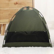 Load image into Gallery viewer, Pet Tent Bed Cats House Supplies Products Accessories Warm Cushions Furniture Sofa Basket Beds Winter Clamshell Kitten Tents Cat