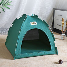Load image into Gallery viewer, Pet Tent Bed Cats House Supplies Products Accessories Warm Cushions Furniture Sofa Basket Beds Winter Clamshell Kitten Tents Cat