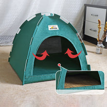 Load image into Gallery viewer, Pet Tent Bed Cats House Supplies Products Accessories Warm Cushions Furniture Sofa Basket Beds Winter Clamshell Kitten Tents Cat