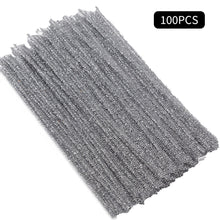 Load image into Gallery viewer, 100pcs Chenille Stem Pipe Kids DIY Creative Toys Chenille Sticks Cleaners Kindergarten Educational Handmade Material Plush Strips