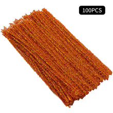 Load image into Gallery viewer, 100pcs Chenille Stem Pipe Kids DIY Creative Toys Chenille Sticks Cleaners Kindergarten Educational Handmade Material Plush Strips