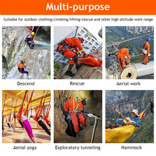 Load image into Gallery viewer, Stainless Steel Oval Quick Links D-Lock Carabiner Safety Snap Hook Climbing Buckle Climbing Gear Carabiner Quick Links M3.5/M4/M5/M6/M7/M8