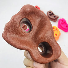 Load image into Gallery viewer, 10Pcs/Set Children Kids Rock Climbing Stones Toys Wall Holds Games Multi Size Children Wood Wall Climbing Stones Toys Child Playground Playset Games
