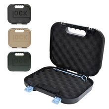 Load image into Gallery viewer, Waterproof Multifunctional Portable Storage Box Plastic Gun Case For Glock Tactical ABS Pistol Case For G17 Hunting Suitcase