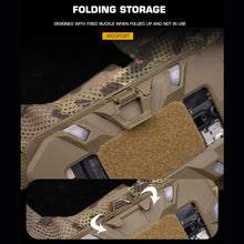 Load image into Gallery viewer, Tactical Military MOLLE Folding Navigation Board CS Airsoft Map Case Admin Panel Mobile Phone Holder for Screen Size 4.7-6.7in