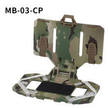 Load image into Gallery viewer, Tactical Military MOLLE Folding Navigation Board CS Airsoft Map Case Admin Panel Mobile Phone Holder for Screen Size 4.7-6.7in