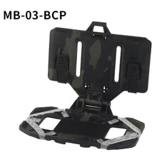 Load image into Gallery viewer, Tactical Military MOLLE Folding Navigation Board CS Airsoft Map Case Admin Panel Mobile Phone Holder for Screen Size 4.7-6.7in