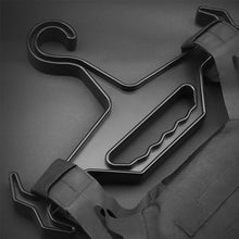 Load image into Gallery viewer, Heavy Duty Tactical Vest Hanger Body Armor Coat Hanger Rack Organizer Airsoft Helmet Military Gear Hunting Vest Accessories