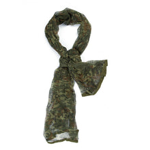 Load image into Gallery viewer, Hunting Tactical Scarf Mesh Net Scarves Military Camo Camouflage Scarfs Outdoor Sport Sniper Face Veil Wargame Camping Cycling