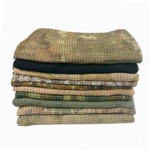 Load image into Gallery viewer, Hunting Tactical Scarf Mesh Net Scarves Military Camo Camouflage Scarfs Outdoor Sport Sniper Face Veil Wargame Camping Cycling