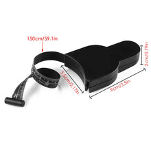 Load image into Gallery viewer, 1.5M Men Women Baby Fitness Ruler Automatic Telescopic Tape Measure Portable Multifunctional Fitness Caliper Arm Leg Body Measure