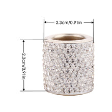 Load image into Gallery viewer, 1Pc Car Bling Crystal Headrest Collars Seat Headrest Decoration Shiny Diamond Rhinestone Car Charms For Car Interior Accessories
