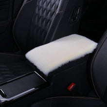 Load image into Gallery viewer, Universal Soft Faux Fur Plush Car Armrest Box Pad Cover Center Console Box Armrest Pad Cushion Women Car Interior Accessories