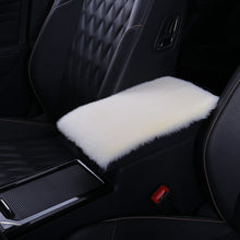 Load image into Gallery viewer, Universal Soft Faux Fur Plush Car Armrest Box Pad Cover Center Console Box Armrest Pad Cushion Women Car Interior Accessories