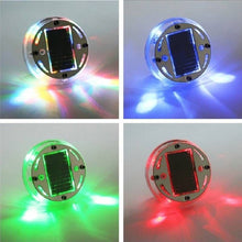 Load image into Gallery viewer, Car Auto Waterproof Wheel LED Solar Energy Light Flash Car Wheel Tire Rim Led Light Automobile Burst Flashing LED Light Tyre Cap Lamp