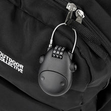 Load image into Gallery viewer, Motorcycle Helmet Telescopic Wire Rope Password Lock Steel Cable Code Lock Suitcase Black Car Sled Helmet Password Lock