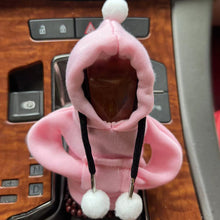 Load image into Gallery viewer, Hoodie Car Gear Shift Cover Fashion Gearshift Car Cute Cartoon Gearshift Handle Gear Lever Decorative Sweatshirt Cover Auto Interior Accessories