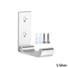 Load image into Gallery viewer, Wall Aluminum Alloy Folding Hook Hidden Robe Coat Hook Home Bathroom Kitchen Towel Hooks With Screws