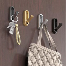 Load image into Gallery viewer, Wall Folding Hook Hidden Robe Coat Metal Hook Home Bathroom Kitchen Towel Hooks Matte Hooks Hanger