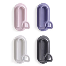 Load image into Gallery viewer, Punch Free Metal Hook Self-adhesive Door Back Clothes Hanger Wall Bathroom Kicthen Hanging Hooks Key Hooks