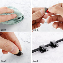 Load image into Gallery viewer, 10pcs Light String Hook String Light Clip Cable Clip Organizer Self adhesive Clip Car Cable Organizer Home Outdoor Hanging Light Wire Fixer