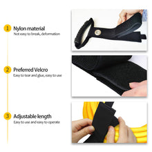 Load image into Gallery viewer, Nylon Heavy Duty Storage Straps with Handle Extension Cord Cable Wire Ties Hose Organizer Wrap Garage Tools Holder Home Organization Hooks