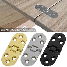 Load image into Gallery viewer, Thicken Zinc Alloy Folding Hinges Foldable Table Cabinet Door Mounted Hinge Furniture Hardware