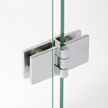 Load image into Gallery viewer, 0/90/180 Degree Glass Clip Hinge Home Glass Installation Clamp Hinge Zinc Alloy Wine Cabinet Showcase Hinge Bathroom Furniture Hardware