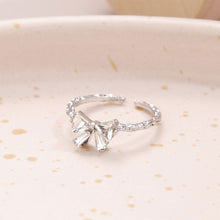Load image into Gallery viewer, Cute Versatile Bowknot Ring Opening Adjustable Alloy Ring Niche Simple Sweet Ring Women Jewelry Accessory