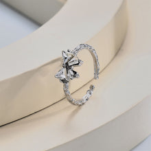 Load image into Gallery viewer, Cute Versatile Bowknot Ring Opening Adjustable Alloy Ring Niche Simple Sweet Ring Women Jewelry Accessory