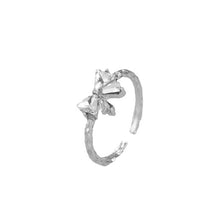 Load image into Gallery viewer, Cute Versatile Bowknot Ring Opening Adjustable Alloy Ring Niche Simple Sweet Ring Women Jewelry Accessory
