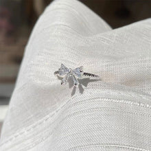 Load image into Gallery viewer, Cute Versatile Bowknot Ring Opening Adjustable Alloy Ring Niche Simple Sweet Ring Women Jewelry Accessory