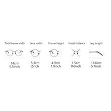 Load image into Gallery viewer, Fashion Square Glasses Frame Color Changing Anti Blue Light Glasses Lightweight Outdoor Sunglasses For Women