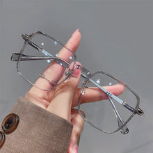Load image into Gallery viewer, Fashionable Anti Blue Light Square Frame Glasses Lightweight Comfortable Transparent Glasses For Women