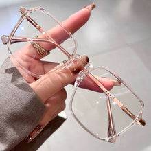 Load image into Gallery viewer, Fashionable Anti Blue Light Square Frame Glasses Lightweight Comfortable Transparent Glasses For Women