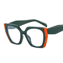 Load image into Gallery viewer, Fashionable Color Blocking Frame Sunglasses Gradient Lenses UV Protection Outdoor Sunglasses for Women Men