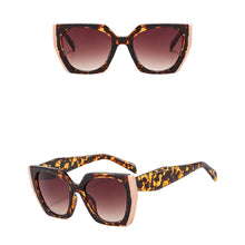 Load image into Gallery viewer, Fashionable Color Blocking Frame Sunglasses Gradient Lenses UV Protection Outdoor Sunglasses for Women Men