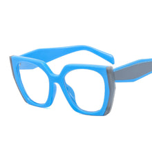 Load image into Gallery viewer, Fashionable Color Blocking Frame Sunglasses Gradient Lenses UV Protection Outdoor Sunglasses for Women Men