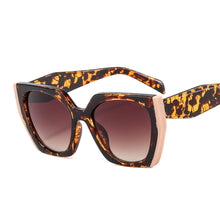 Load image into Gallery viewer, Fashionable Color Blocking Frame Sunglasses Gradient Lenses UV Protection Outdoor Sunglasses for Women Men