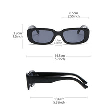Load image into Gallery viewer, Elliptical Small Frame Sunglasses Fashionable Versatile Unpolarized UV Protection Outdoor Sunglasses for Women