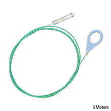 Load image into Gallery viewer, 118ft/197ft Green Car Drain Dredge Cleaning Scrub Brush Auto Sunroof Long Hoses Detailing Cleaning Tool Spiral Cleaning Brush Drain Cleaner
