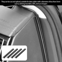 Load image into Gallery viewer, 4Pcs Car Interior Hidden Cable Line Sleeve Protector Wire Cover Clips Data Cable Organizer Clamp Accessories