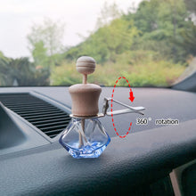Load image into Gallery viewer, 8ML Car Air Outlet Empty Glass Perfume Diffuser Bottle Hanging Perfume Pendant Fragrance Air Freshener Decor Accessorie