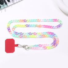Load image into Gallery viewer, 1PC 120CM Color Acrylic Crossbody Chain Phone Case Jewelry Anti-Fall Anti-Loss Shoulder Strap Chain