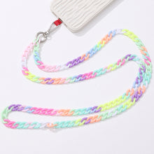 Load image into Gallery viewer, 1PC 120CM Color Acrylic Crossbody Chain Phone Case Jewelry Anti-Fall Anti-Loss Shoulder Strap Chain