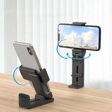 Load image into Gallery viewer, 1PC Multifunctional Foldable Telescoping Mobile Phone Stand Desktop Non-Slip 360° Rotation Universal Mobile Phone Stand Travel Live Accessories